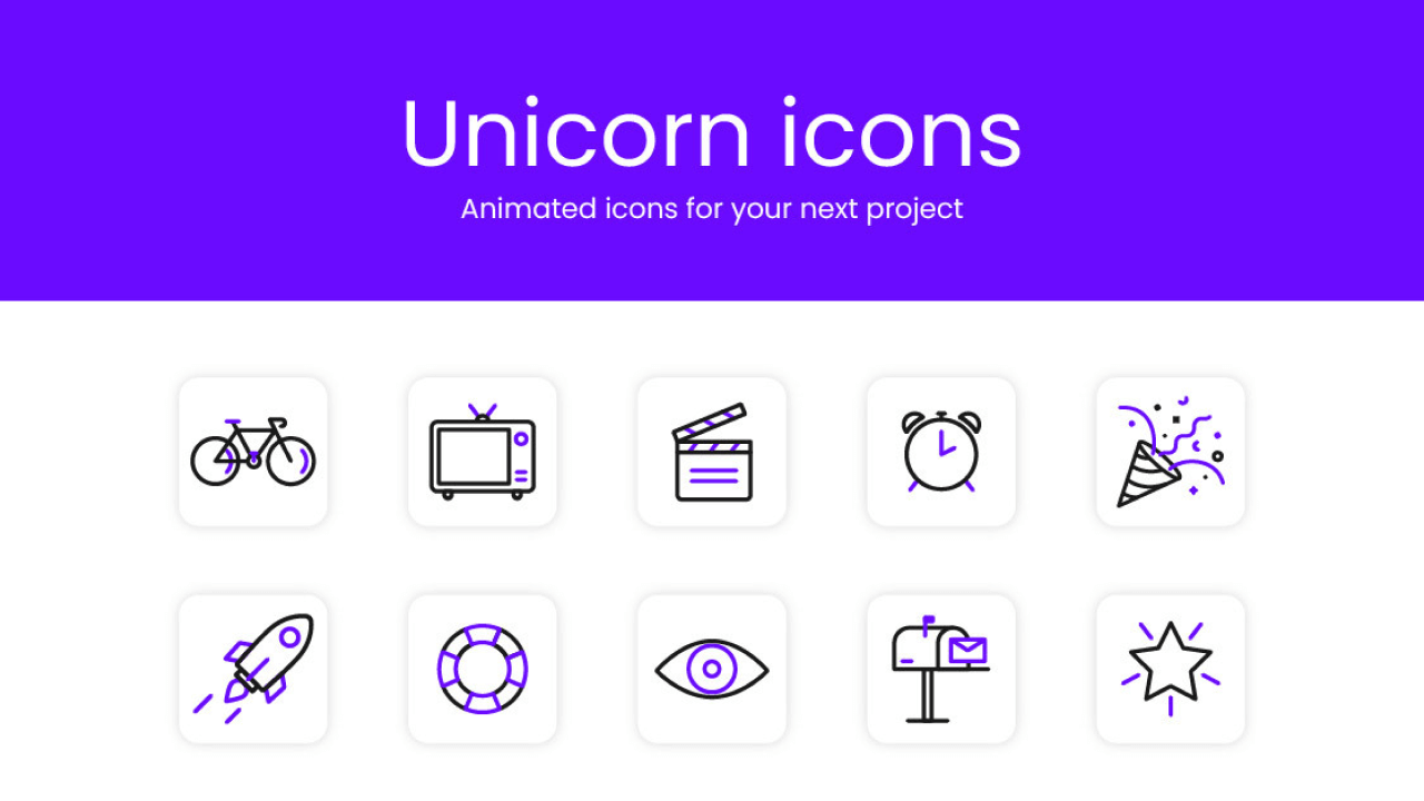 Image for Unicorn icons tool